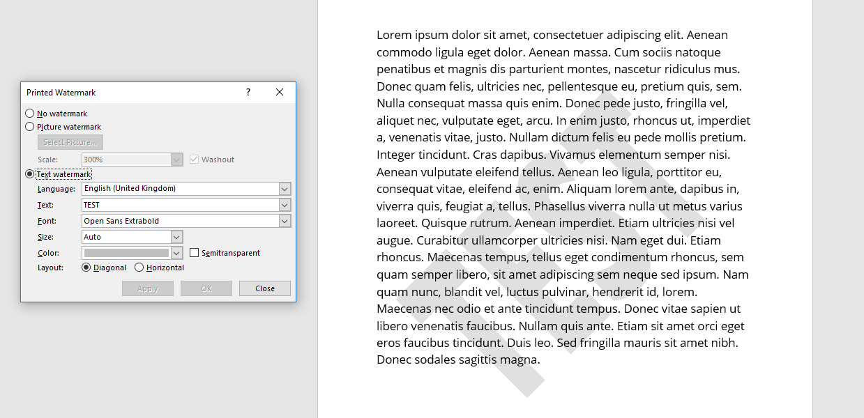 Cara Membuat Watermark di Microsoft Word