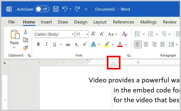 memunculkan penggaris di word